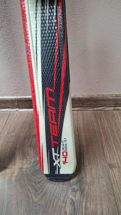 Zjazdové lyže tecno, 140-149 cm