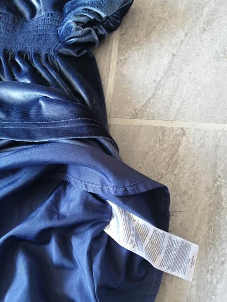 Zamatové šaty zn socute, v 86, 1,5 r, podšívka, 86