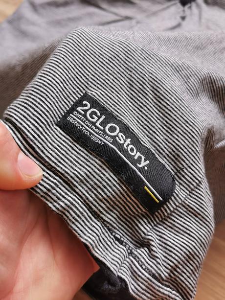 Dámske pásikavé tričko m, glo-story,m