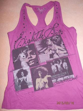 Eight sin tricko fialove, m