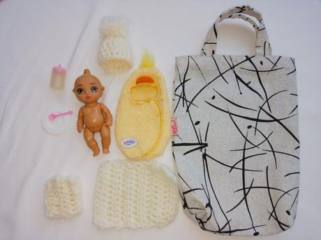 Bábika baby born mini s prislusenstvom, 