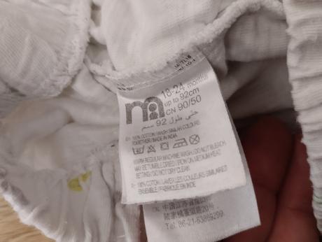 Kraťasky, mothercare,92