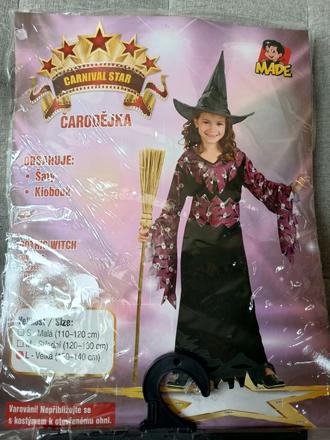 Kostým čarodejnica,