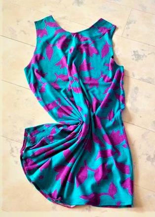 Úpletové šaty over size l/xl, l