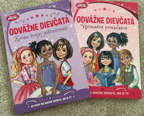 Knihy odvážne dievčatá 2ks, j gereds, 6-8r.,
