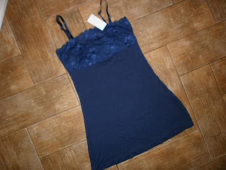 Košieľka s čipkou a visačkou,vhodná ako darček-m/l, lemila,m