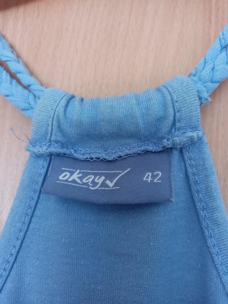 Šaty modré, okay,42
