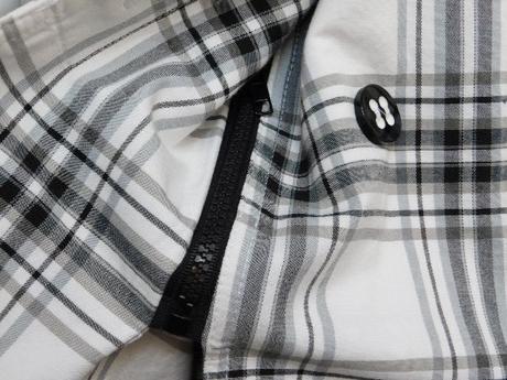 Luxusny karo kabatik/plašt, 38