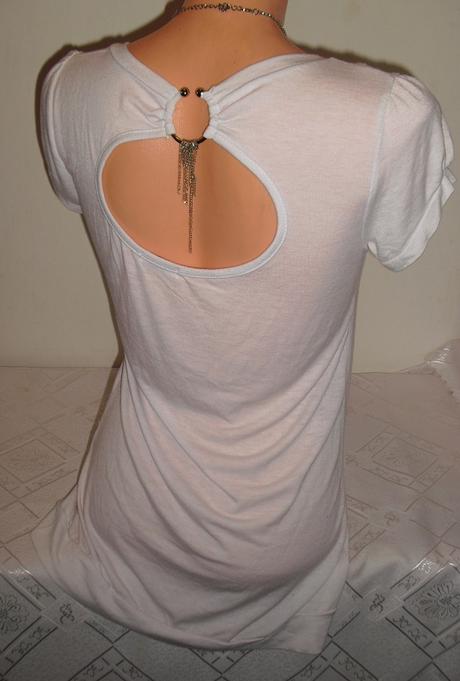 Bavlnena sexy tunika jemncuka s ozdobickou, m