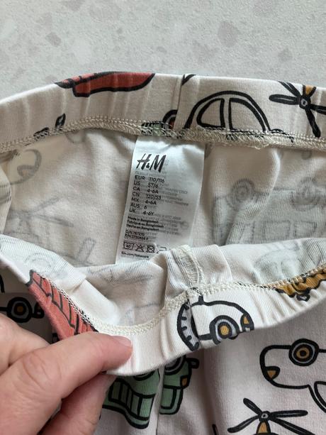 Pyžamko h&m - 110/116, h&m,110