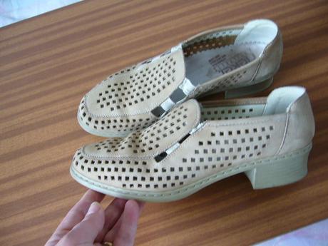 Kožene topanky, rieker,40