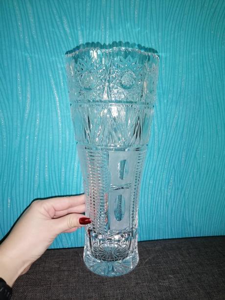 Sviatočná krištáľová váza cm, 