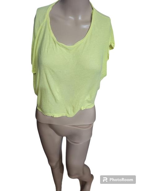 Dámske tričko z viskózy do pása, zara,s