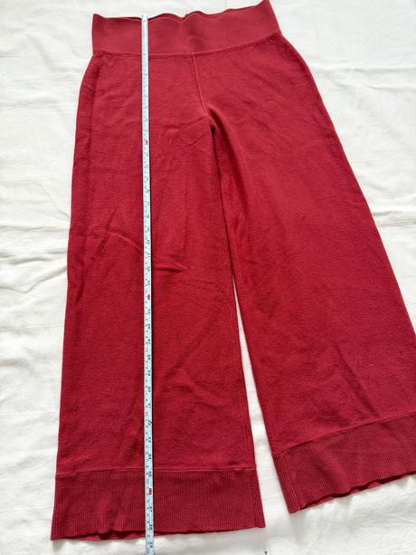 Široké vlnené nohavice od návrhárky sonia rykiel, 42