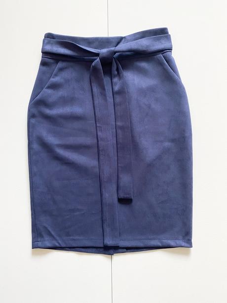 Semišová sukňa, 36 - xl