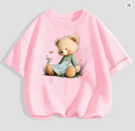 Nažehľovačka medvedík dievčatko 14,3x12cm (nz474),