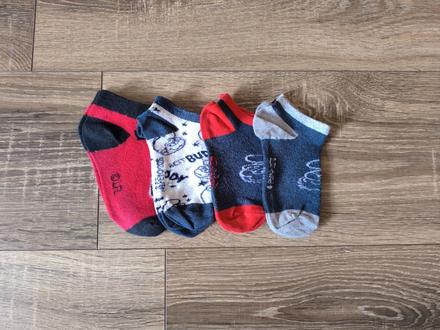 Členkové ponožky šmolkovia 27/30, 30