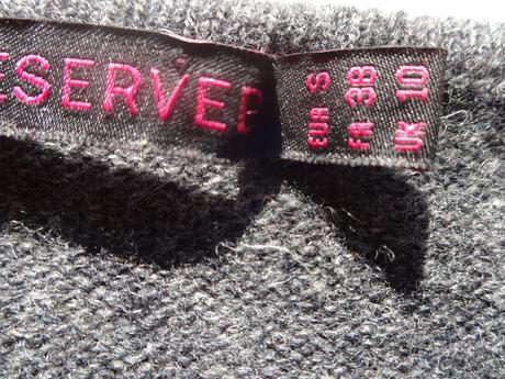 Sivý svetrík vlna a hodváb, s