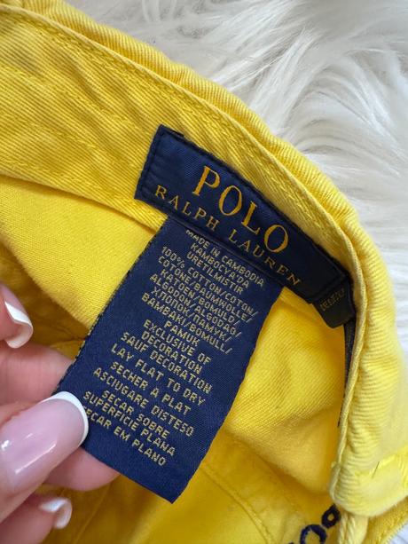 Ralph lauren šiltovka žltá, ralph lauren