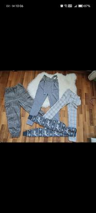 Nohavice, h&m,140
