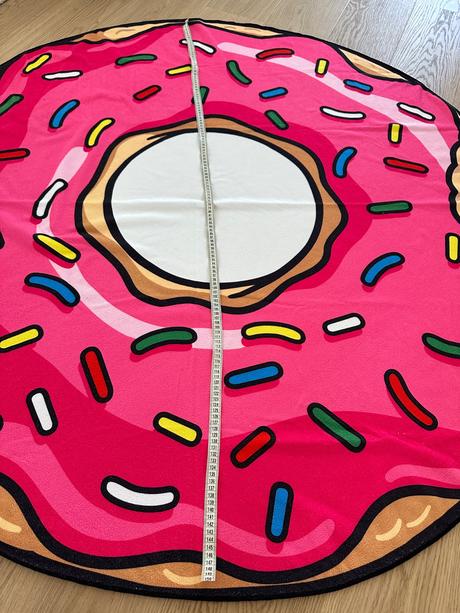 Plážová deka - donut,