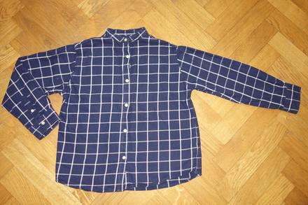 Károvaná košeľa gocco 7-8 rokov, 122