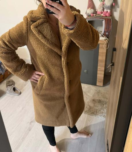 Gap damsky stylovy luxusny teddy kabat-kozuch-bund, gap,m