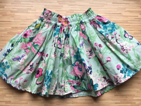 Kvetovana kruhova sukienka, next,68