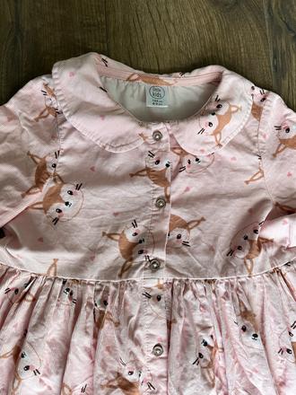 Krásne dievčenské bavlnené šatôčky, 134