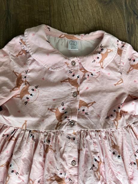 Krásne dievčenské bavlnené šatôčky, 134