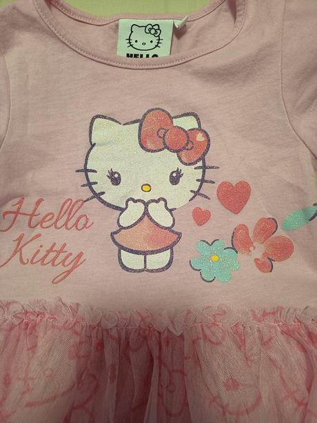 Šaty hello kitty 122, 6-7 rokov, hello kitty,122