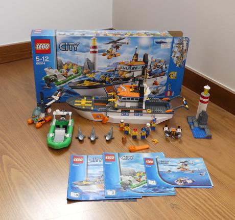 Lego city č. 60014 pobrežná hliadka,