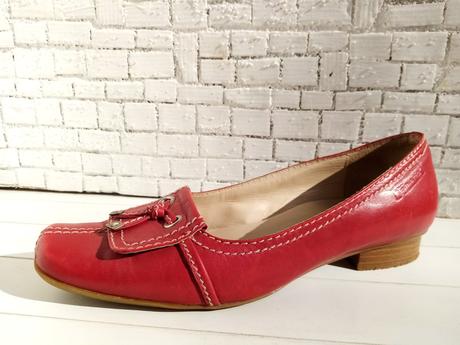 Červené topánky tamaris v.37, tamaris,37