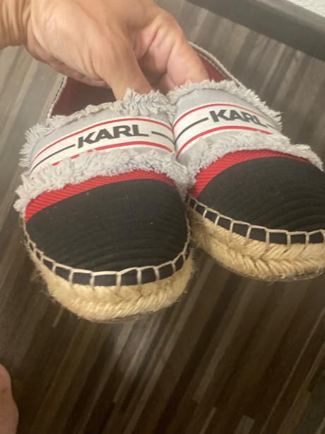 Karl lagerfeld espadrilky, karl lagerfeld,38