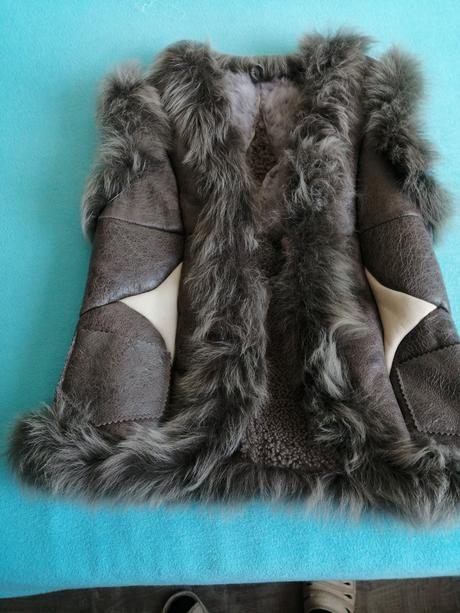 Detská vesta - kožúšok, 116