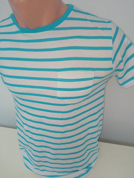 Chlapčenské pásikavé tričko s vreckom (146-152), cubus,146