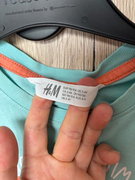 Tričko h&m 98/104, h&m,98