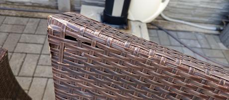 Sedenie z umelého ratanu,