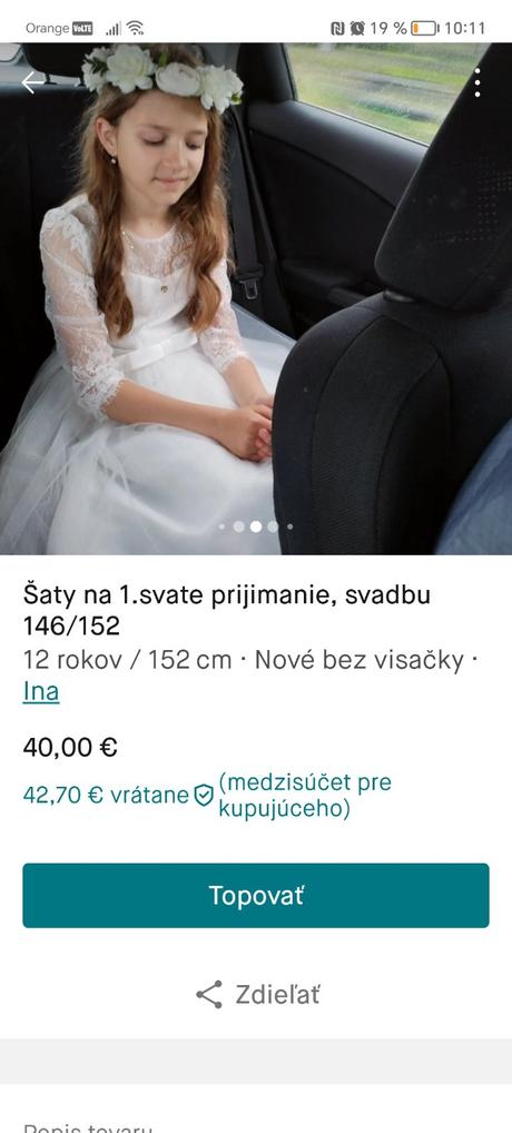 Nadherny vencek na 1 svate prijimanie, 
