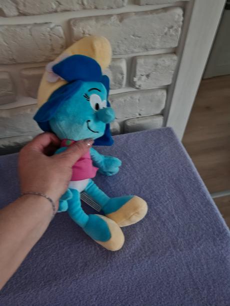 Šmoulinka cca 30-40 cm vhodna ako darcek, 