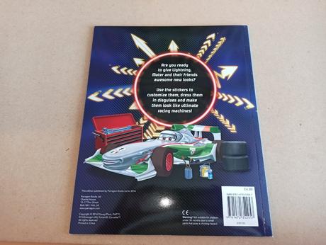 Disney pixar cars sticker garage, 