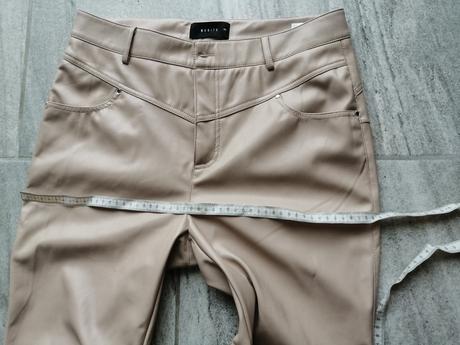 Zateplené kožené nohavice mohito, v42, elast., mohito,42