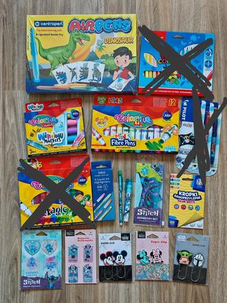 Písacie a kresliace potreby,