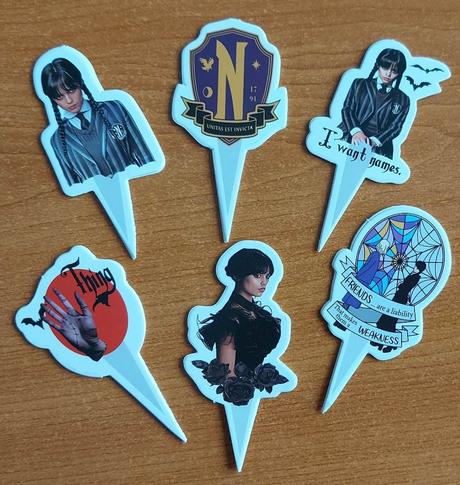 Tortový zápich wednesday 01 (24ks) -skladom,tz-204,