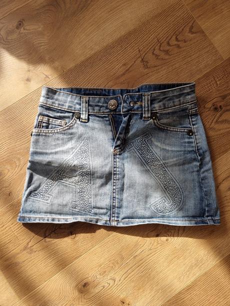 Armani jeans riflová mini sukňa, armani,34