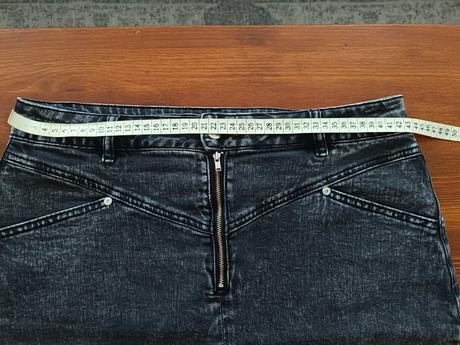 Riflová sukňa, orsay,40