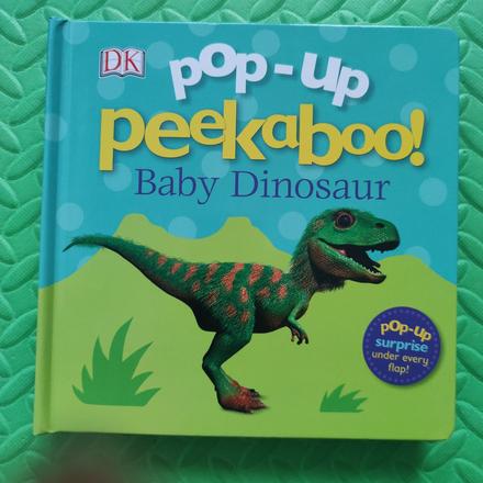 Pop up baby dinosaur,