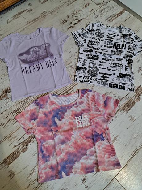 3x tricko, h&m,146