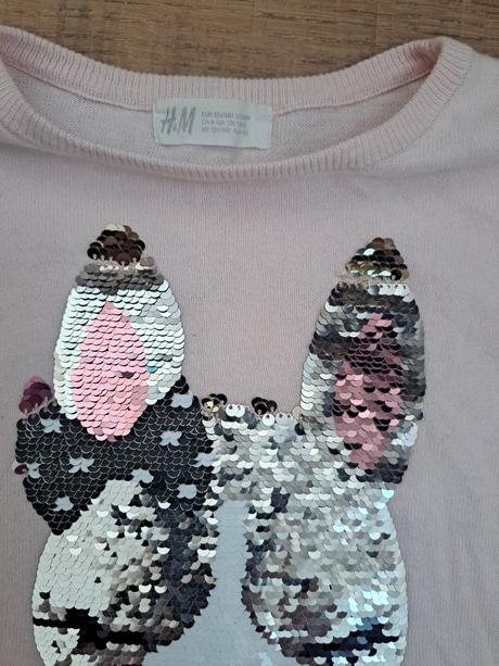 Top s obrazkom, h&m,140