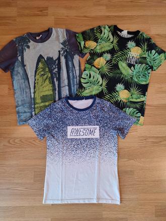 Tričká 146/152 - cena spolu, coccodrillo,146